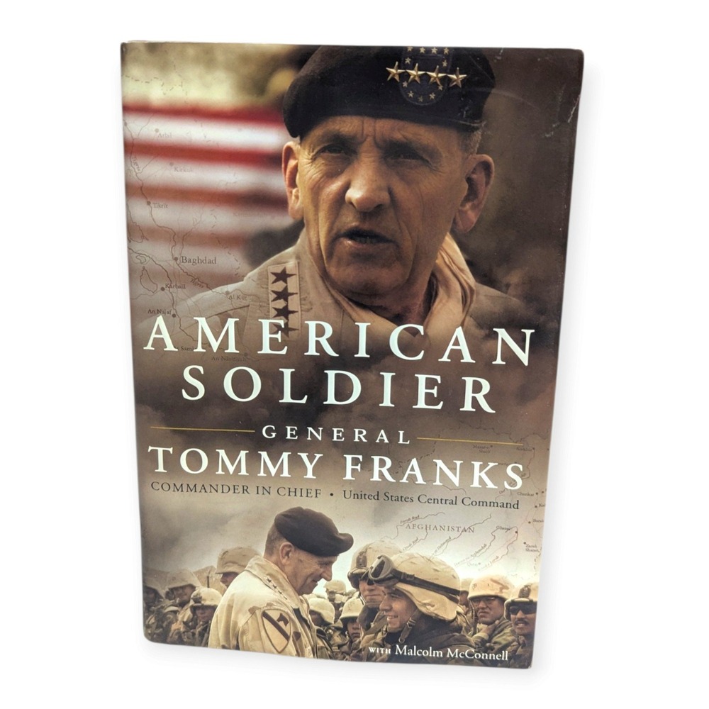 American Soldier General Tommy Franks Signed First Edition Hardcover Memoir